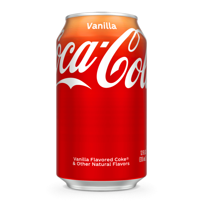 Coca-Cola Vanilla can