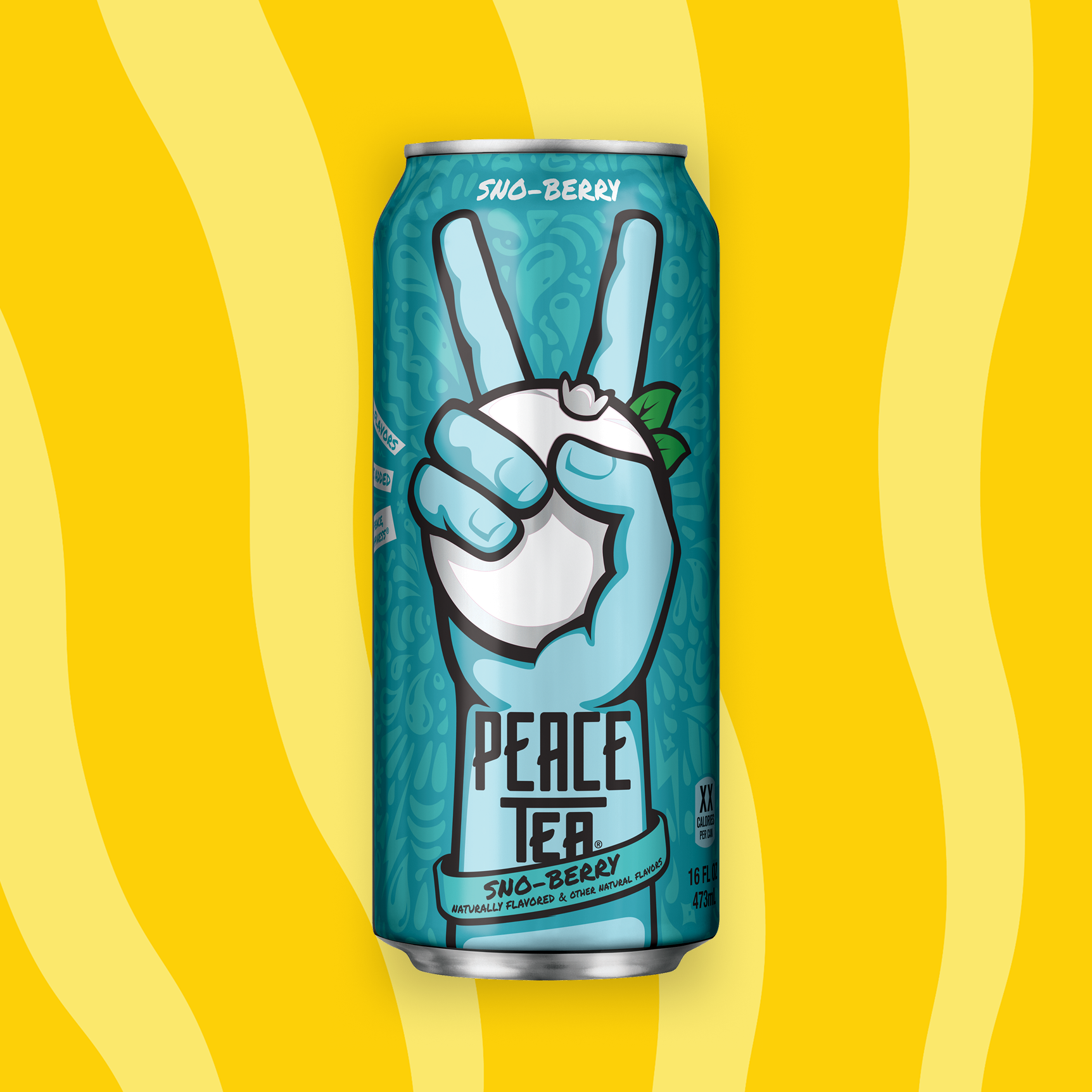 Peace Tea Sno-Berry Can, 23 fl oz