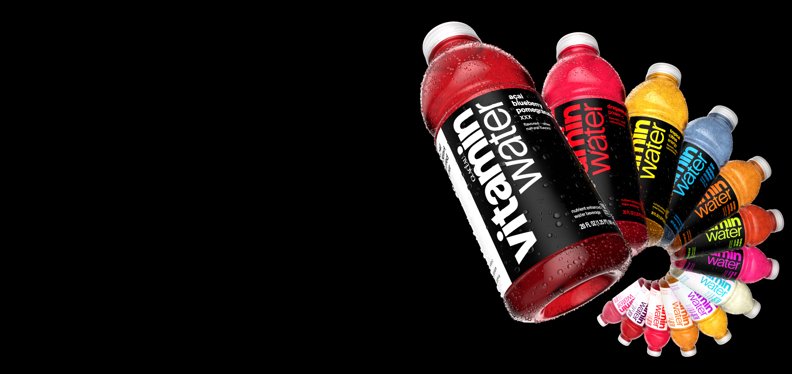 vitaminwater: it’s here: new look. new flavors. new era.