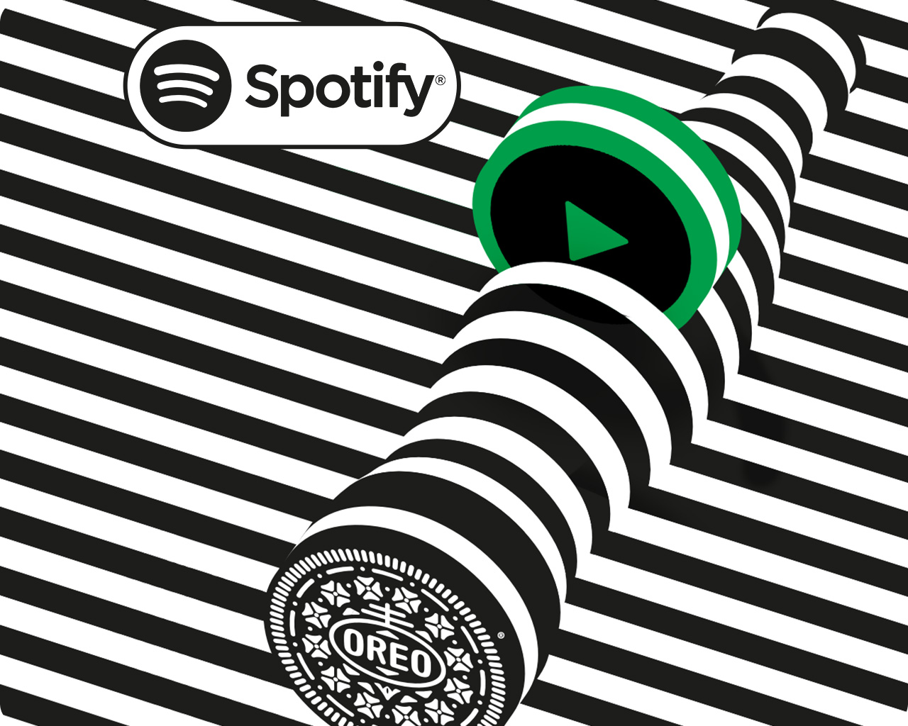 Spotify x OREO x Colca-Cola Bestie Mode