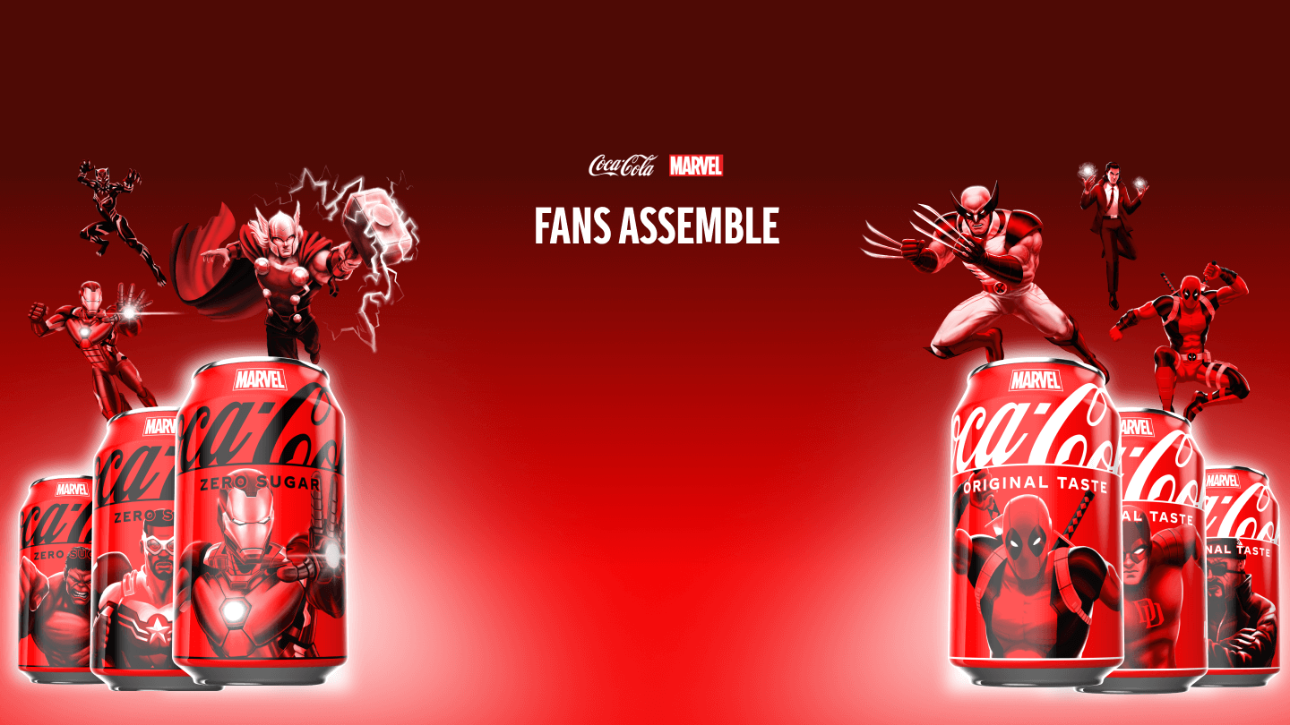 Explore Coca-Cola's Limited Edition Collab with the Marvel Universe