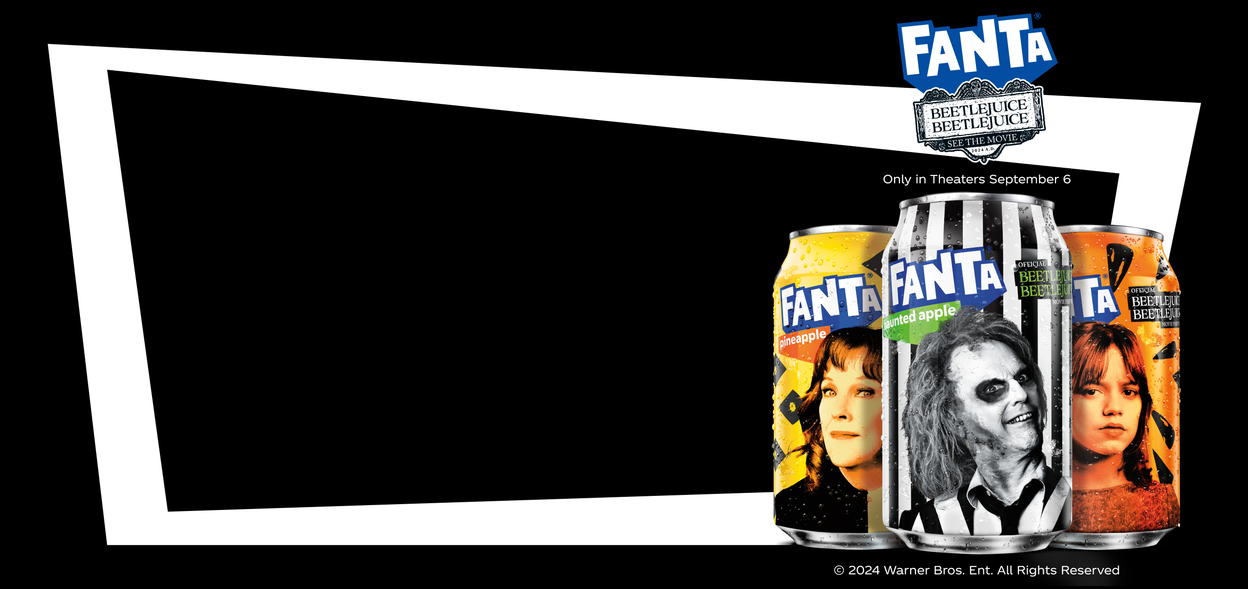 Fanta Halloween character cans